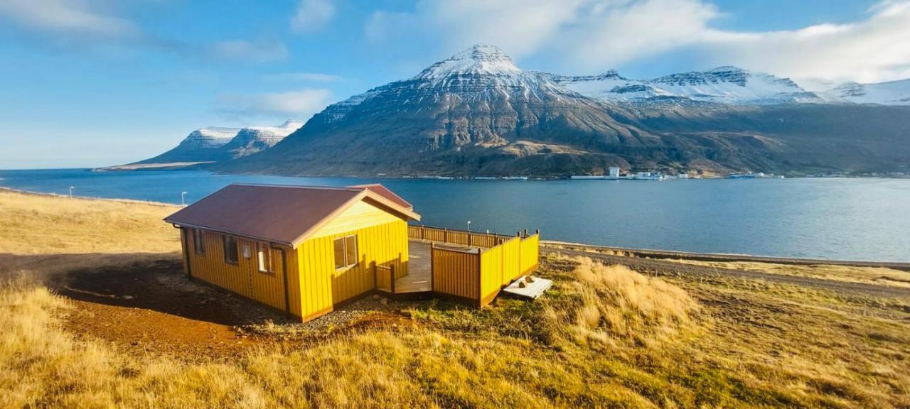 Langahlid Cottages & Hot Tubs Seyðisfjörður Esterno foto