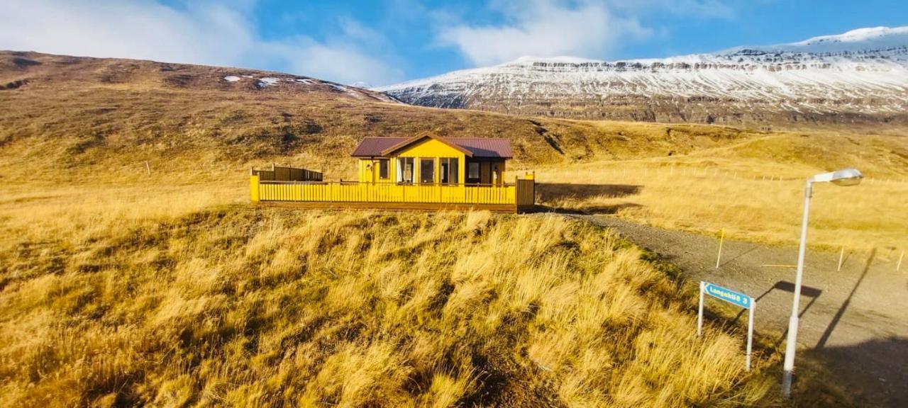 Langahlid Cottages & Hot Tubs Seyðisfjörður Esterno foto