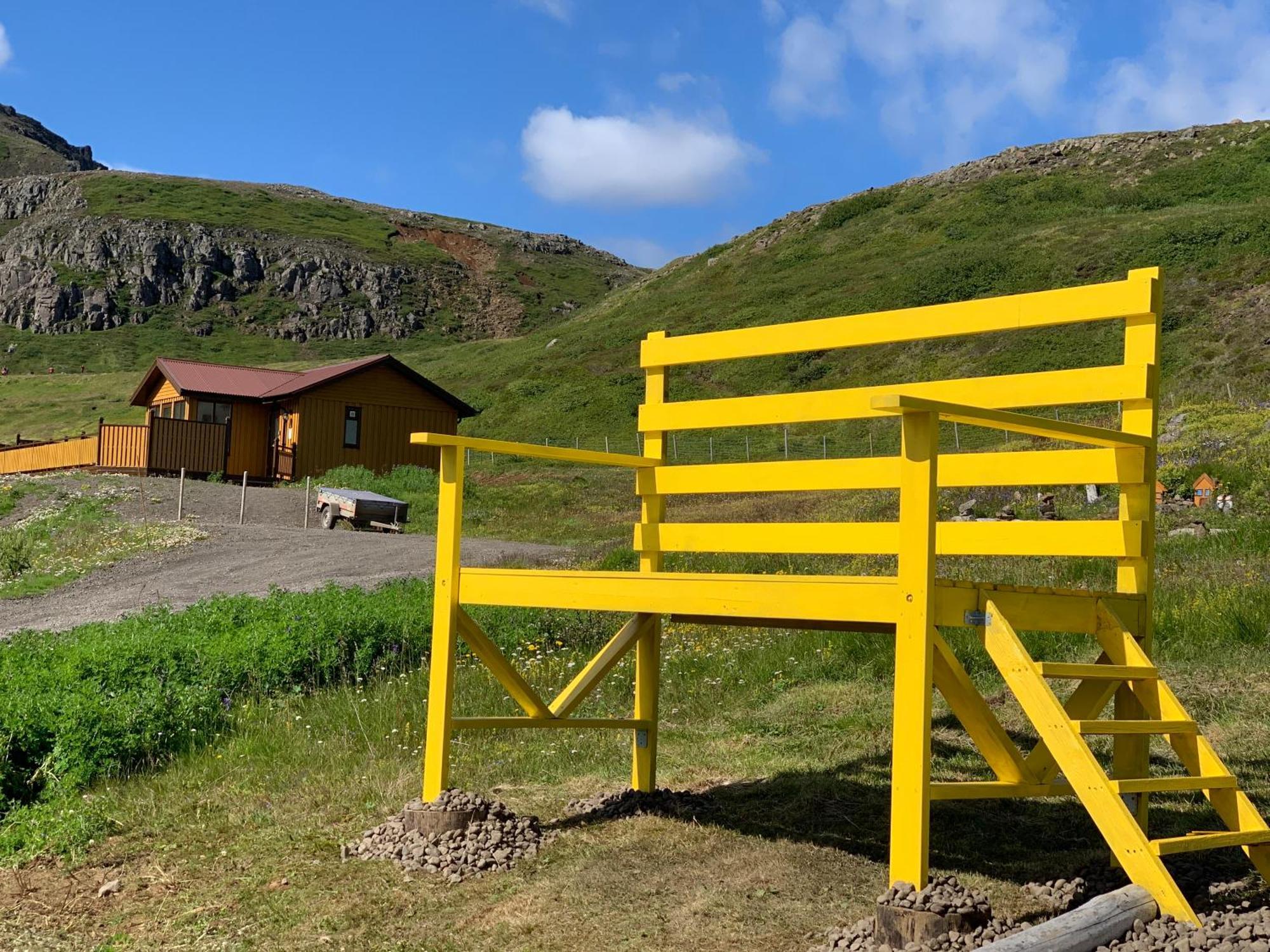 Langahlid Cottages & Hot Tubs Seyðisfjörður Esterno foto